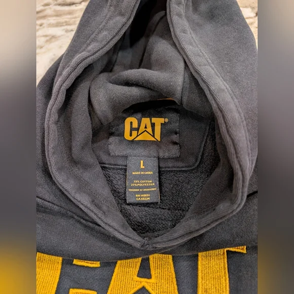 CAT Black Hoodie - Picture 5 of 6